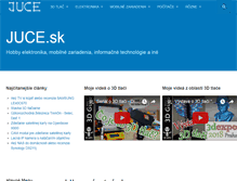 Tablet Screenshot of fun.juce.sk